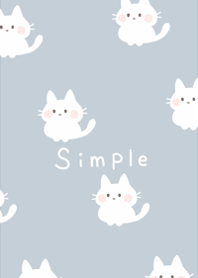 Cute and simple cat illustration12