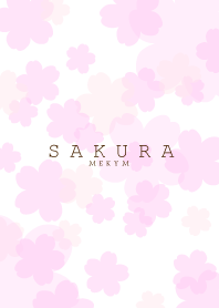 SAKURA -Cherry Blossoms- WHITE 24