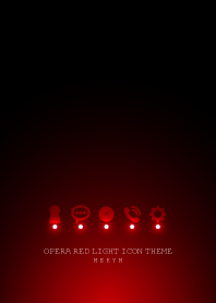 OPERA RED LIGHT ICON THEME
