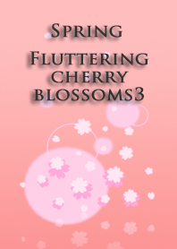 Spring<Fluttering cherry blossoms3>