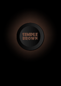 Brown Button In Black V.2