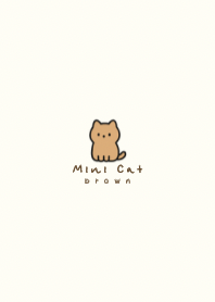 Mini Cat brown