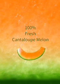 100% Fresh Cantaloupe Melon