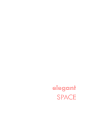 elegant SPACE <WHITE one>