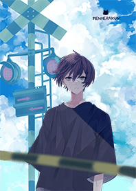Menhera-kun. summer sky ver.(revised)