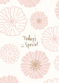 Adult dull color flower25 from Japan