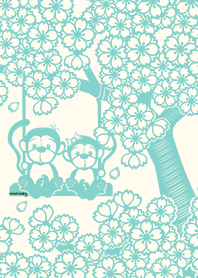 Paper Cutting (Sakura & Monkey)04