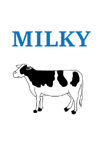 MILKY / blue