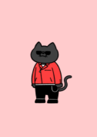 革ジャン黒にゃん01