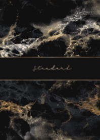 Marble x Gold Standard #black.