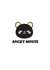 Simple Angry Black Mouse Theme