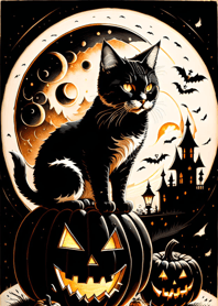 halloween cat 58b454