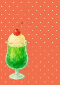 Cream soda time on red & yellow