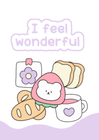 I feel wonderful