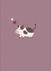 Happy cute cow9.