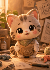 Warm Dreamy Kitty