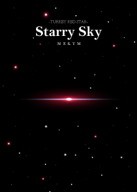 Starry Sky -TURKEY RED STAR-