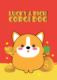 Lucky & Rich Corgi dog Theme
