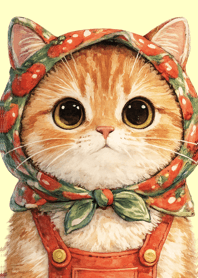 The Orange Cat and the Tomato