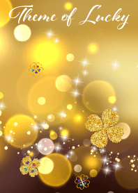 グングン運気が上がる金のクローバー(GOLD)