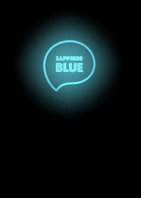 Sapphire Blue  In Neon Theme