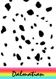 Dalmatian -Colorful-