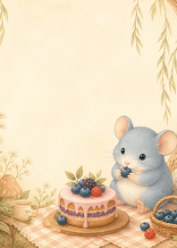 Azure Dormouse Berry Cake Willow