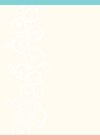 Simple Flowers2 on P&B