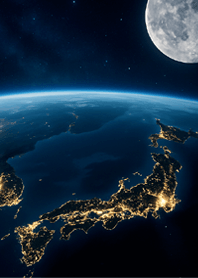 身につけるだけで運気上昇51（月と地球）