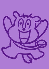 purple dog!