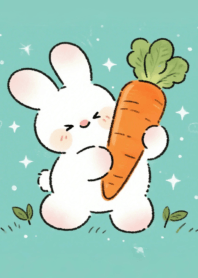 Cute green rabbit 1_54