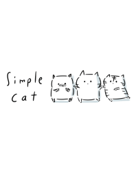 簡單 一隻貓 可愛