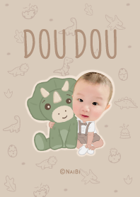 豆豆與恐龍好朋友♡