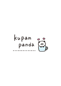 手書きパンダのくーぱん