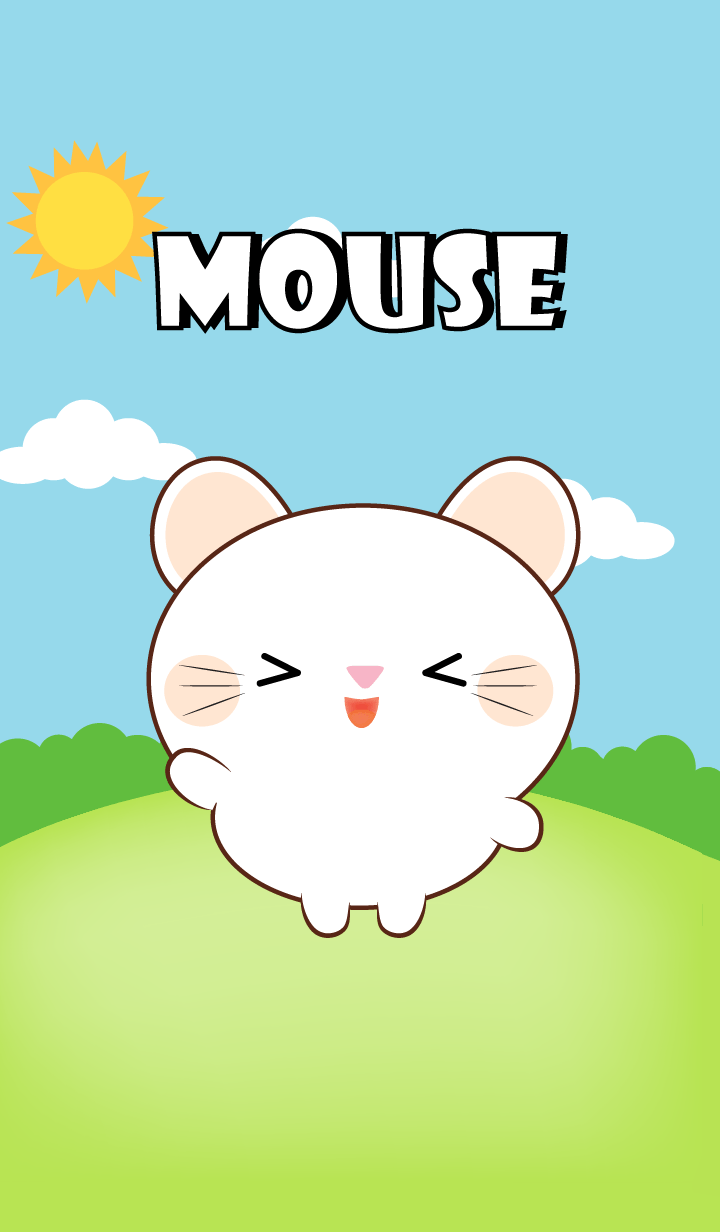 Mini White Mouse Theme