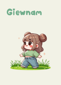 Giewnam: A cute smiling little girl