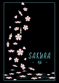 FALLING SAKURA FLOWERS