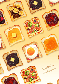 Delicious Toast - Beige 03