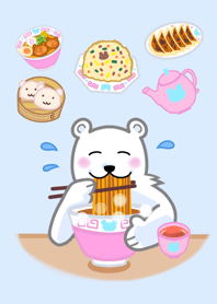 Chinese restaurant polar bear(English)