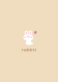 Rabbits2 Strawberry - yellow