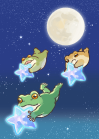 宇宙旅行カエル