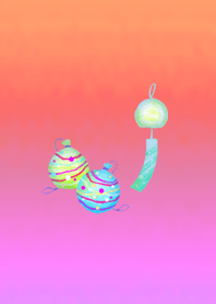 Summer fancy orange green