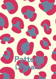 Pattern Leopard Carmin