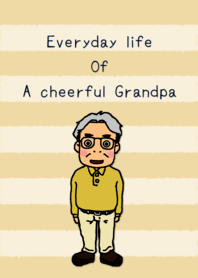 A cheerful and happy Grandpa