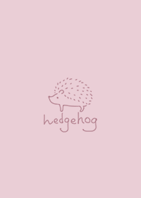 loose hedgehog*pink