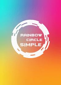 The Rainbow Circle Simple