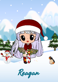 Reagan snowy girl