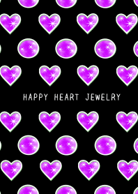 HAPPY HEART JEWELRYj-PINK PURPLE-BLACK