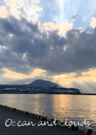 Ocean and clouds