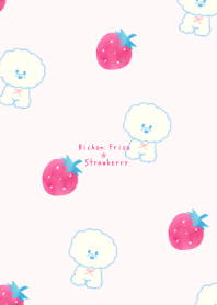 Bichon Frise&strawberry